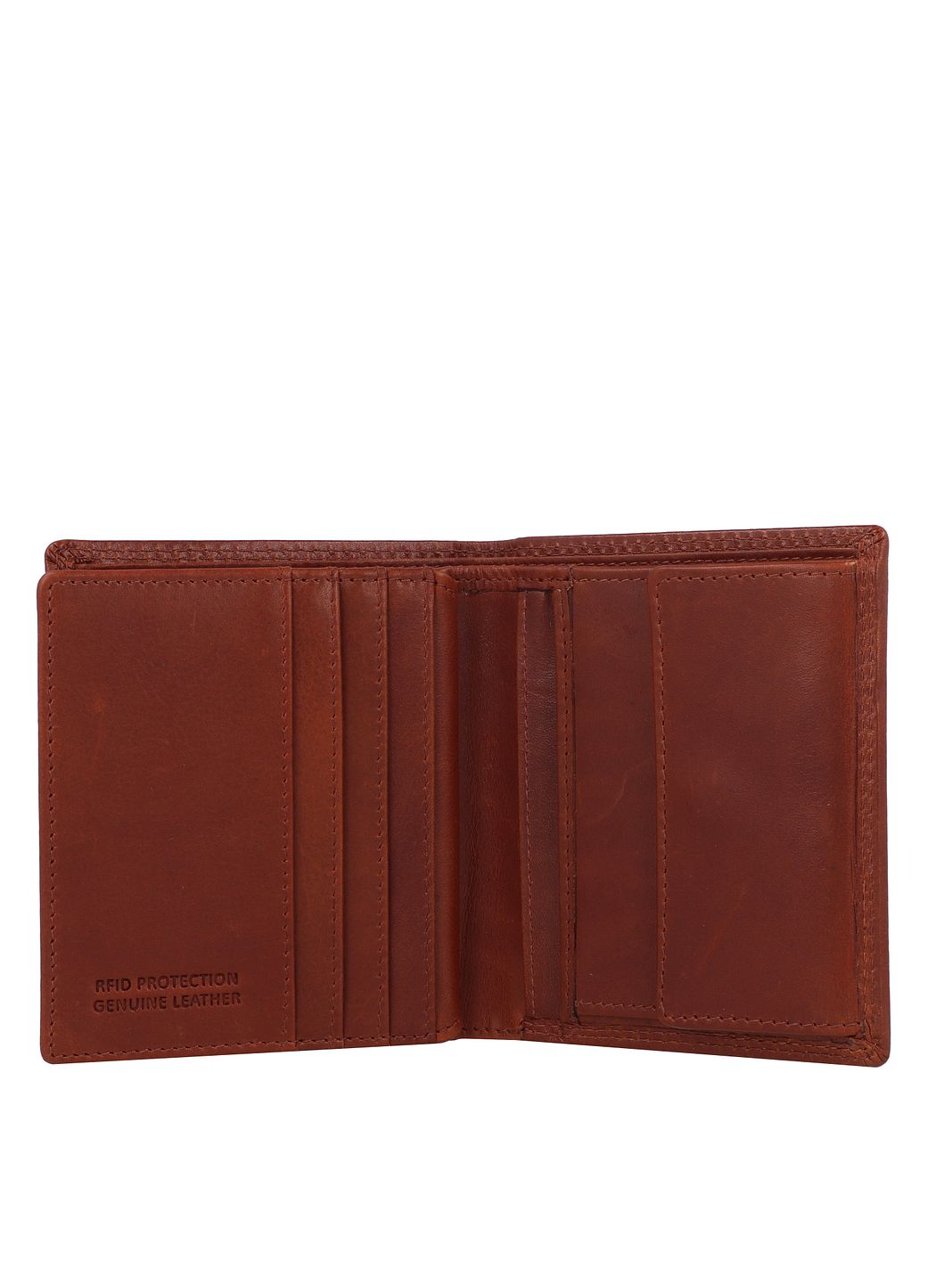 Greenburry Vintage Portafoglio Protezione RFID Vera Pelle 9.5 cm