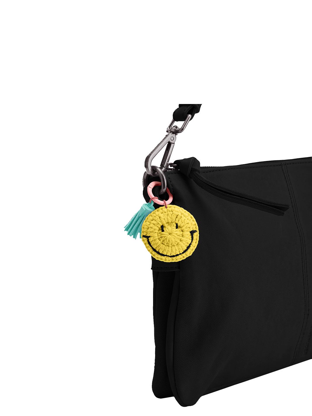 FredsBruder Take A Smile Borsa a tracolla Vera Pelle 30 cm FredsBruder Take A Smile Borsa a tracolla Vera Pelle 30 cm