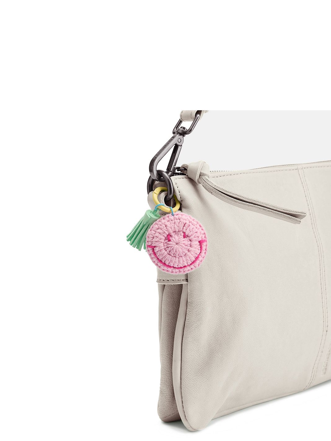 FredsBruder Take A Smile Borsa a tracolla Vera Pelle 30 cm FredsBruder Take A Smile Borsa a tracolla Vera Pelle 30 cm