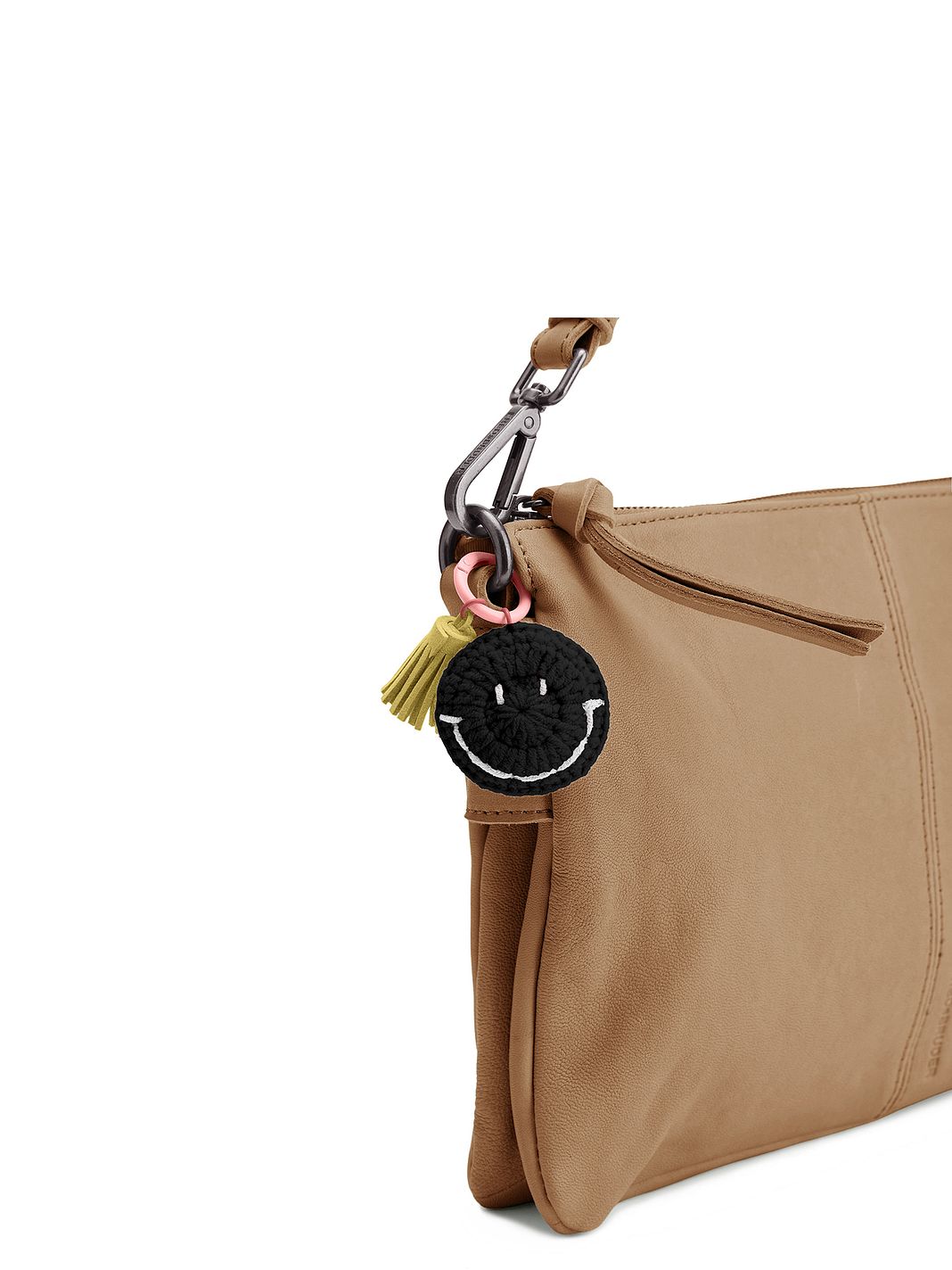 FredsBruder Take A Smile Borsa a tracolla Vera Pelle 30 cm FredsBruder Take A Smile Borsa a tracolla Vera Pelle 30 cm