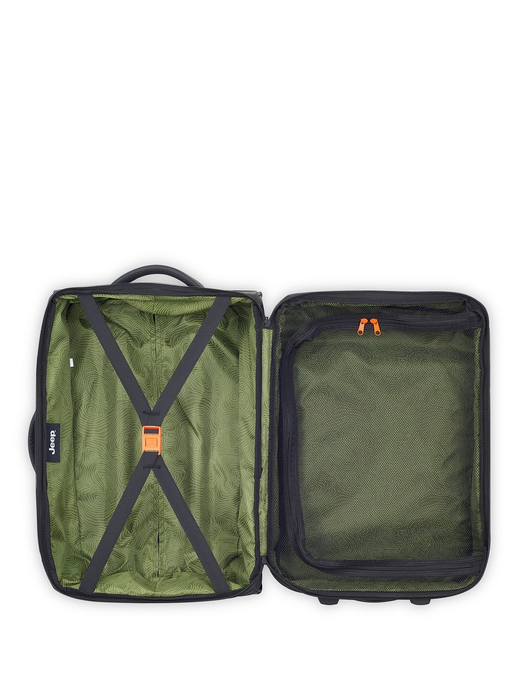 Jeep JS007C 2 ruote Trolley cabina 55 cm