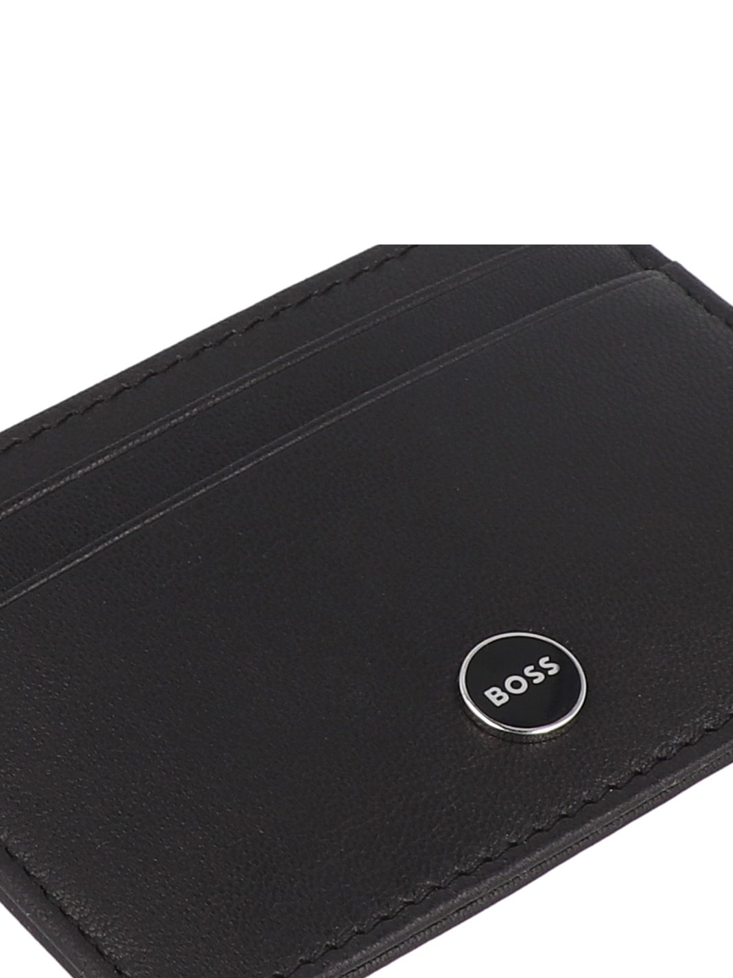 Boss GB Custodia per carta di credito Vera Pelle 10 cm Scatola regalo