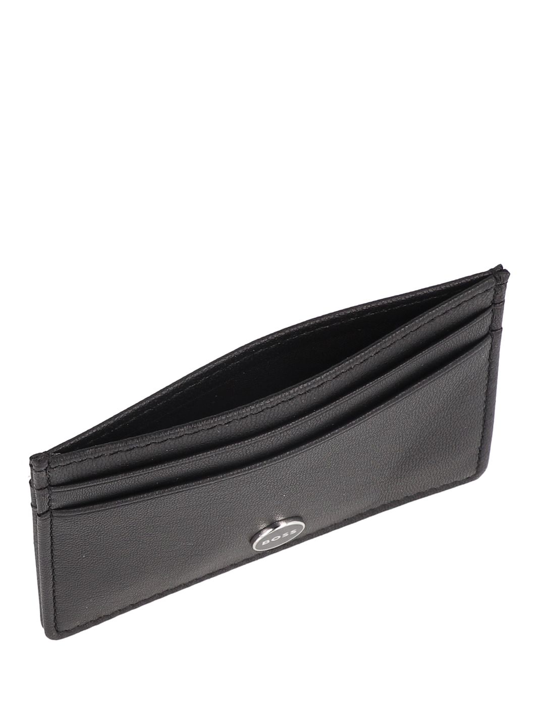 Boss GB Custodia per carta di credito Vera Pelle 10 cm Scatola regalo