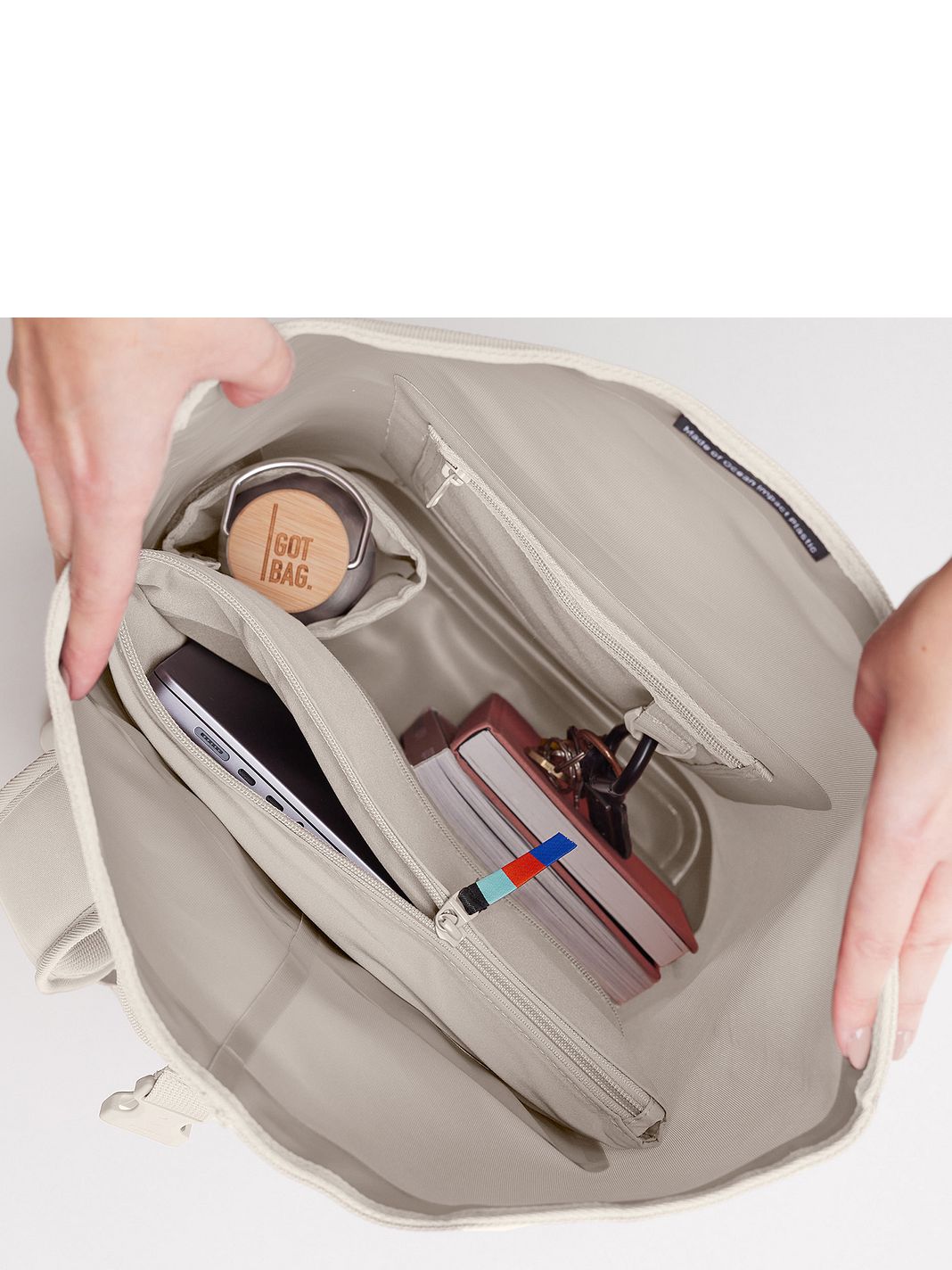 Got Bag Rolltop Lite 2.0 Daypack 42 cm Vano porta PC Got Bag Rolltop Lite 2.0 Daypack 42 cm Vano porta PC