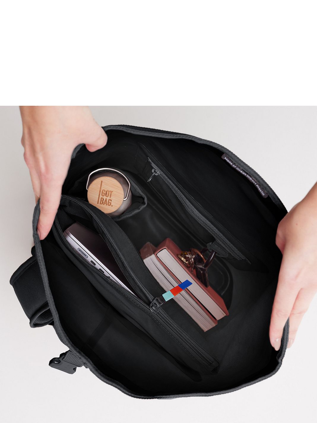 Got Bag Rolltop Lite 2.0 Daypack 42 cm Vano porta PC Got Bag Rolltop Lite 2.0 Daypack 42 cm Vano porta PC