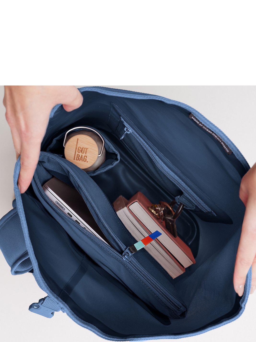 Got Bag Rolltop Lite 2.0 Daypack 42 cm Vano porta PC Got Bag Rolltop Lite 2.0 Daypack 42 cm Vano porta PC