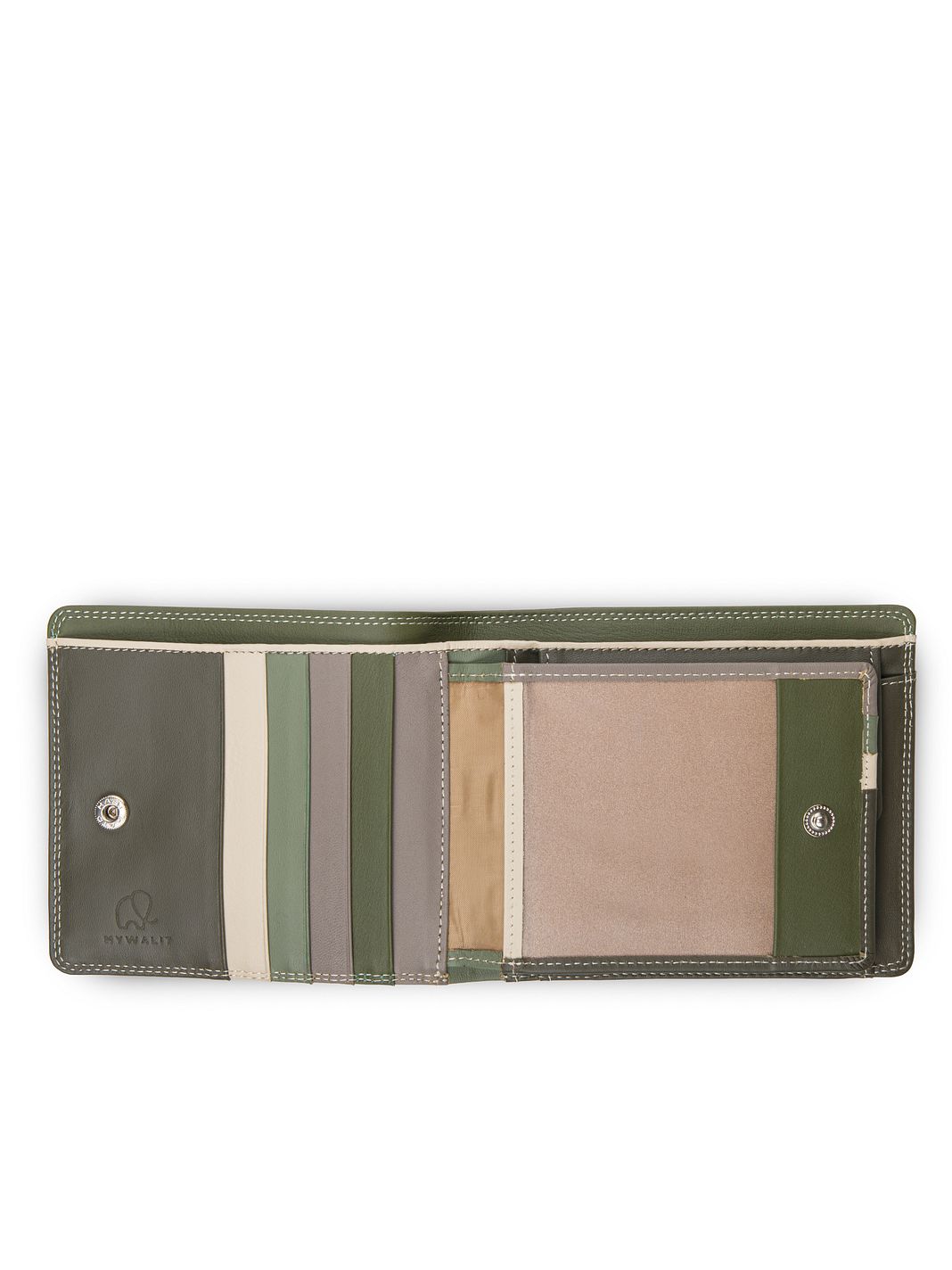 Mywalit Portafoglio Protezione RFID Vera Pelle 12 cm Mywalit Portafoglio Protezione RFID Vera Pelle 12 cm