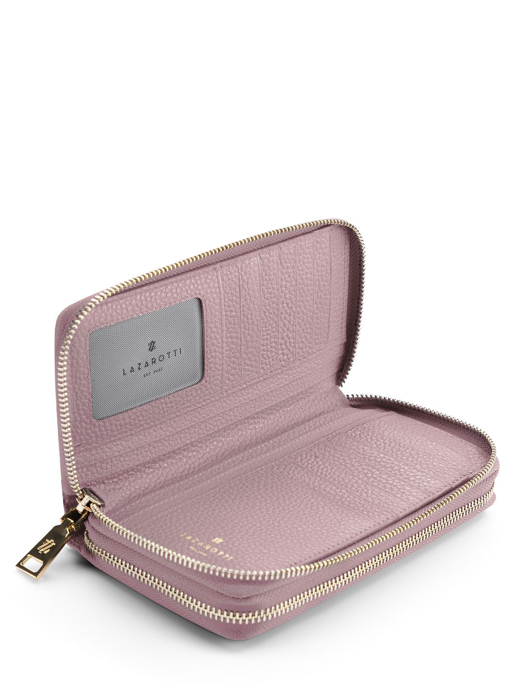 Lazarotti Portafoglio Bologna in pelle XL con doppia chiusura a zip, protezione RFID, 20 cm Lazarotti Portafoglio Bologna in pelle XL con doppia chiusura a zip, protezione RFID, 20 cm