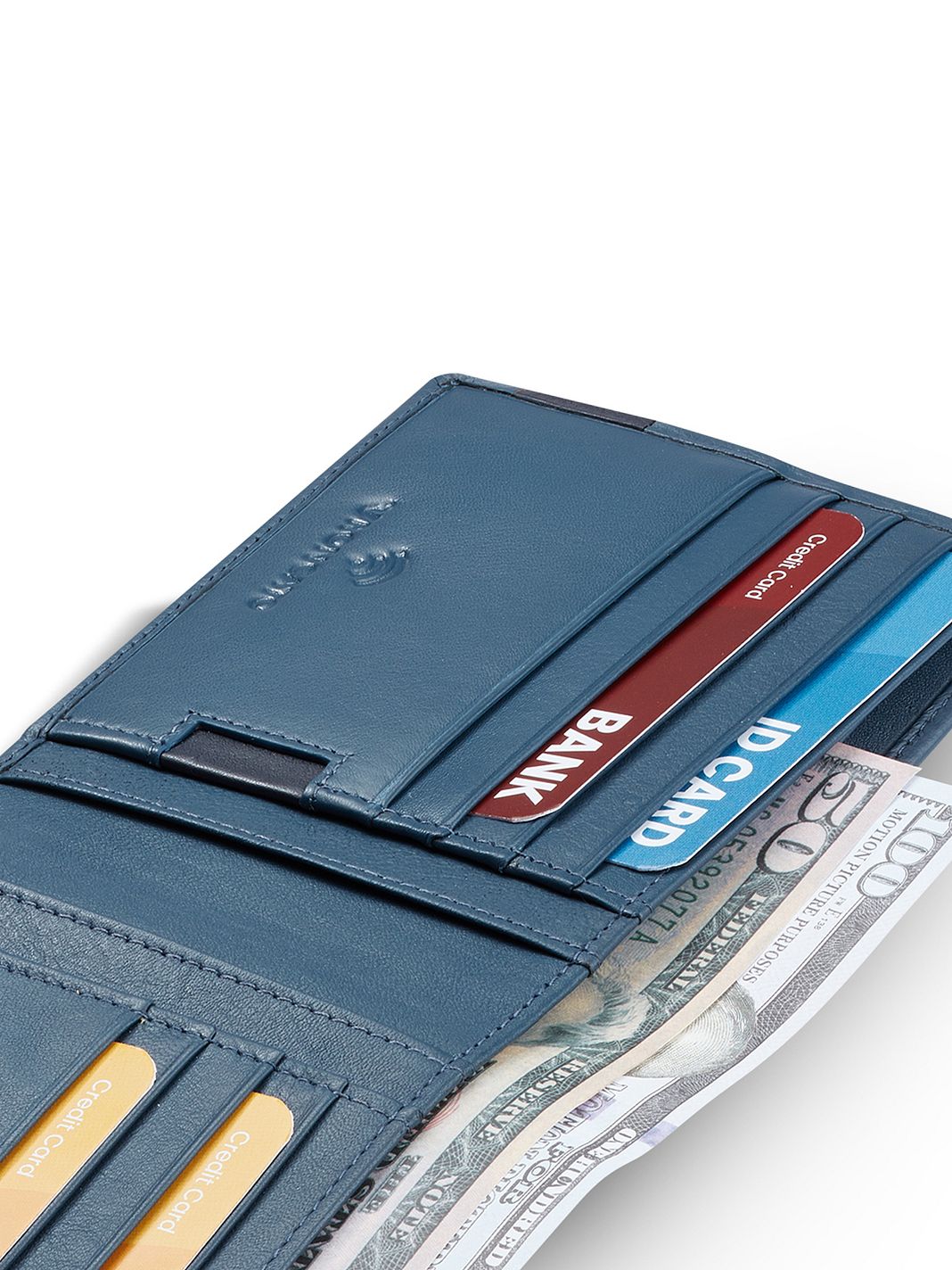 Roncato Monaco Portafoglio Protezione RFID Vera Pelle 12 cm