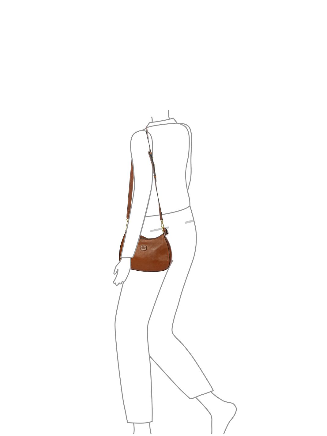 Bric's Volterra Bolso para hombre Piel natural 29 cm Bric's Volterra Bolso para hombre Piel natural 29 cm