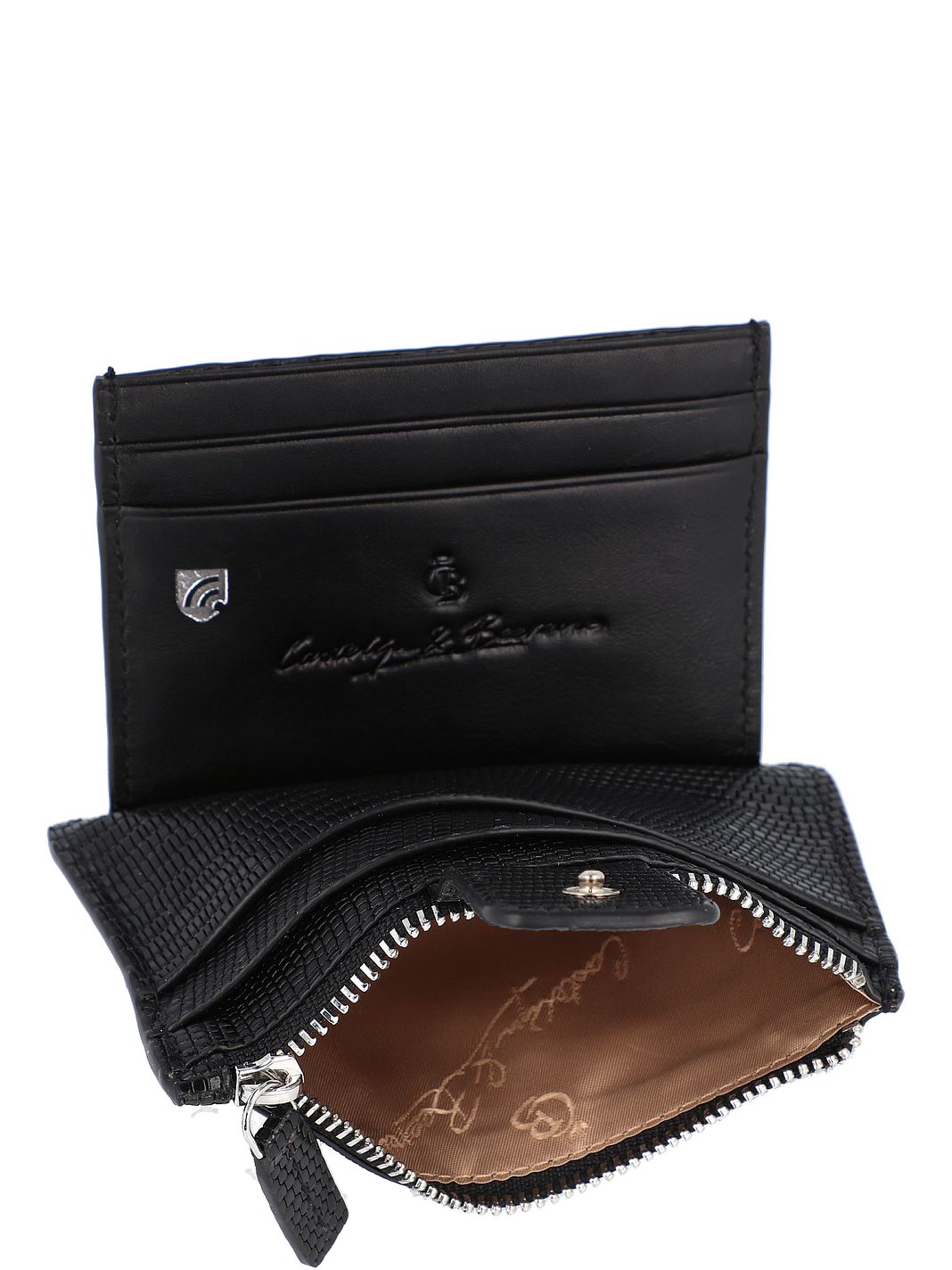 Castelijn & Beerens Donna Portafoglio Protezione RFID Vera Pelle 12 cm Castelijn & Beerens Donna Portafoglio Protezione RFID Vera Pelle 12 cm