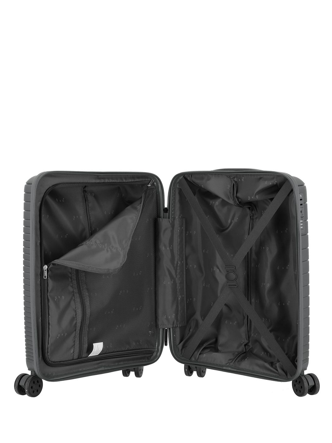 d & n Travel Line 4600 4 ruote Trolley cabina S 55 cm