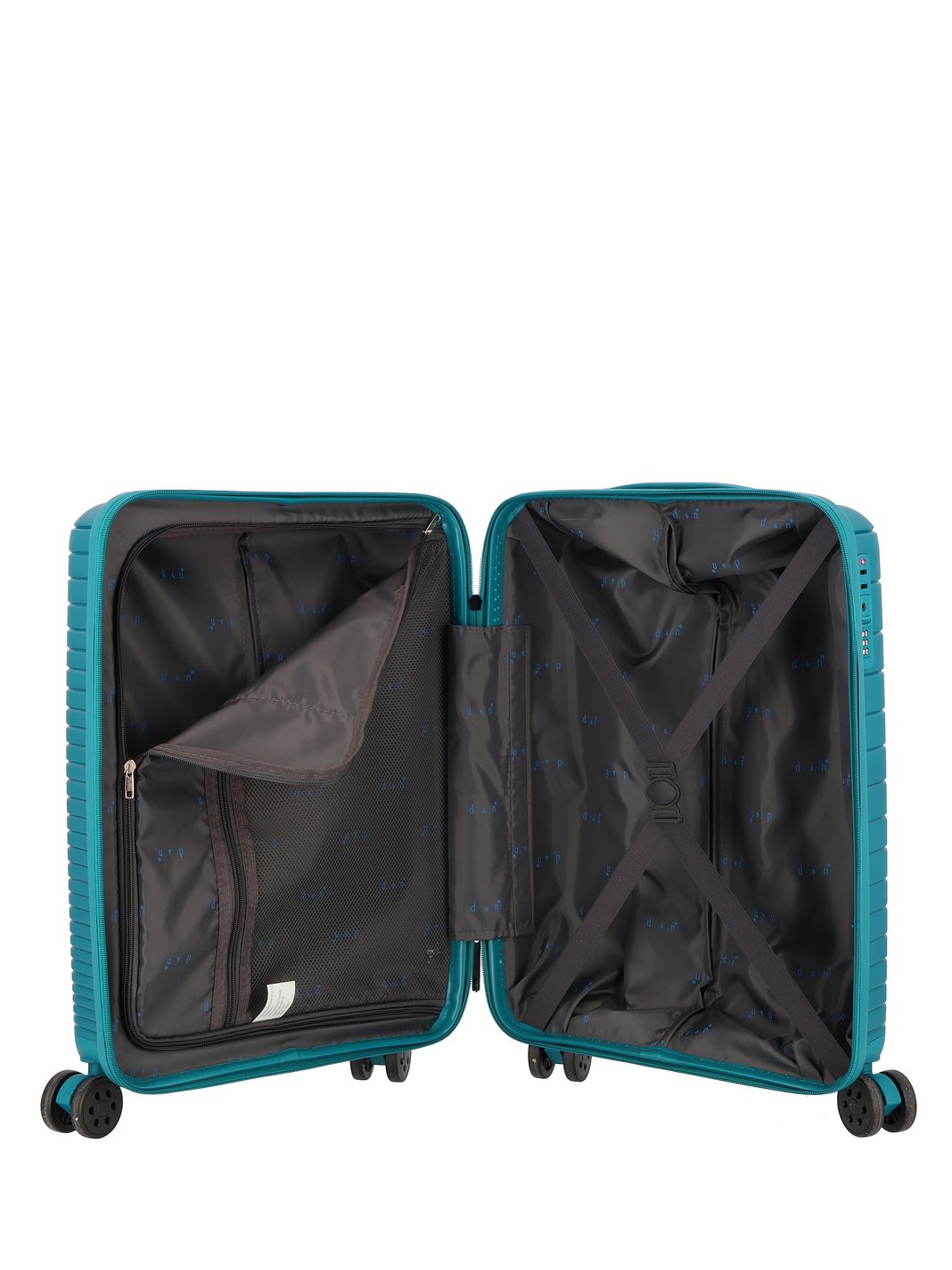 d & n Travel Line 4600 4-hjulig Kabinväska S 55 cm