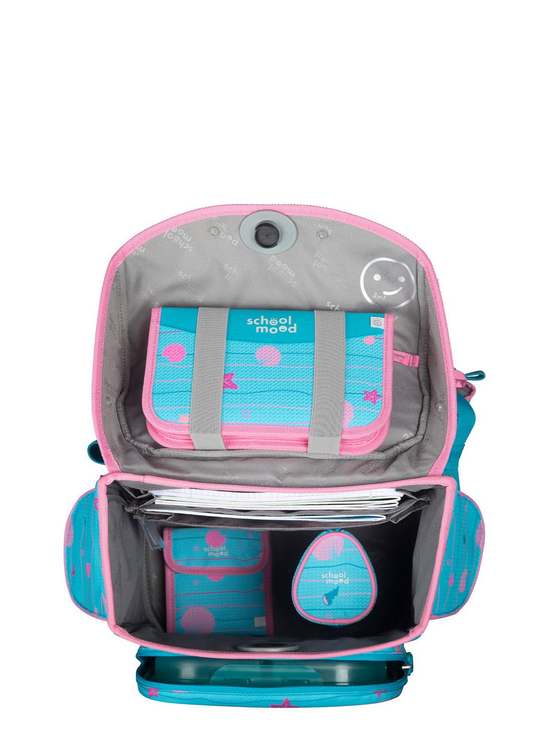 School-Mood Timeless Pro Juego de mochilas escolares 7 piezas School-Mood Timeless Pro Juego de mochilas escolares 7 piezas
