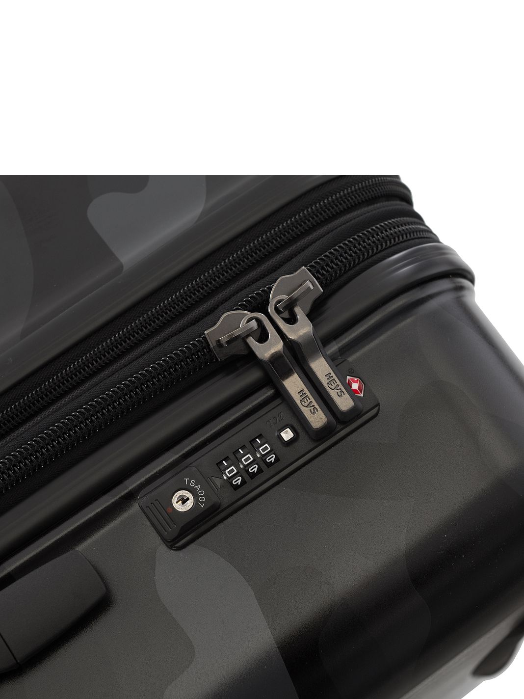 Heys Black Camo 4 ruote Carrello M 66 cm espandibile Heys Black Camo 4 ruote Carrello M 66 cm espandibile