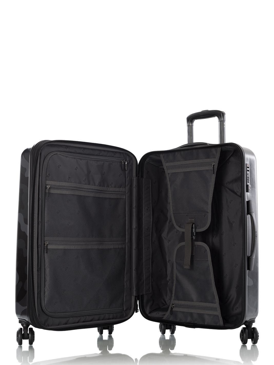 Heys Black Camo 4 ruote Carrello M 66 cm espandibile Heys Black Camo 4 ruote Carrello M 66 cm espandibile