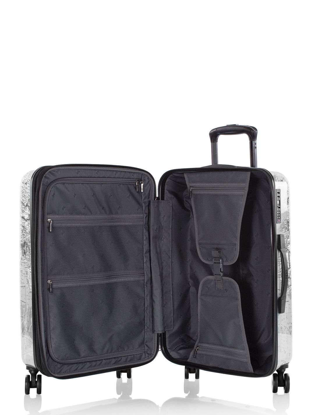 Heys Black Camo 4 ruote Carrello M 66 cm espandibile Heys Black Camo 4 ruote Carrello M 66 cm espandibile