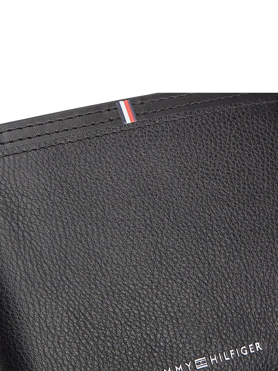 Tommy Hilfiger TH Corp Portafoglio Vera Pelle 9 cm Tommy Hilfiger TH Corp Portafoglio Vera Pelle 9 cm
