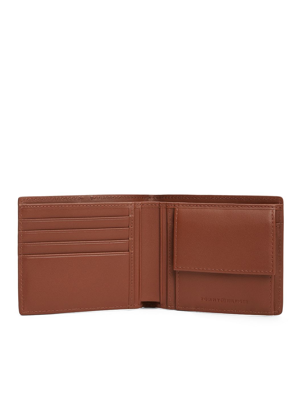 Tommy Hilfiger TH Corp Portafoglio Vera Pelle 9 cm
