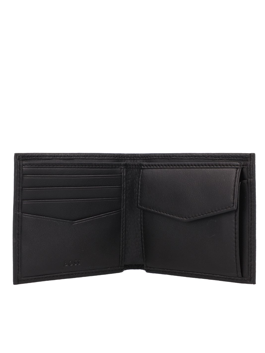 Boss New Crosstown Portafoglio Vera Pelle 11 cm