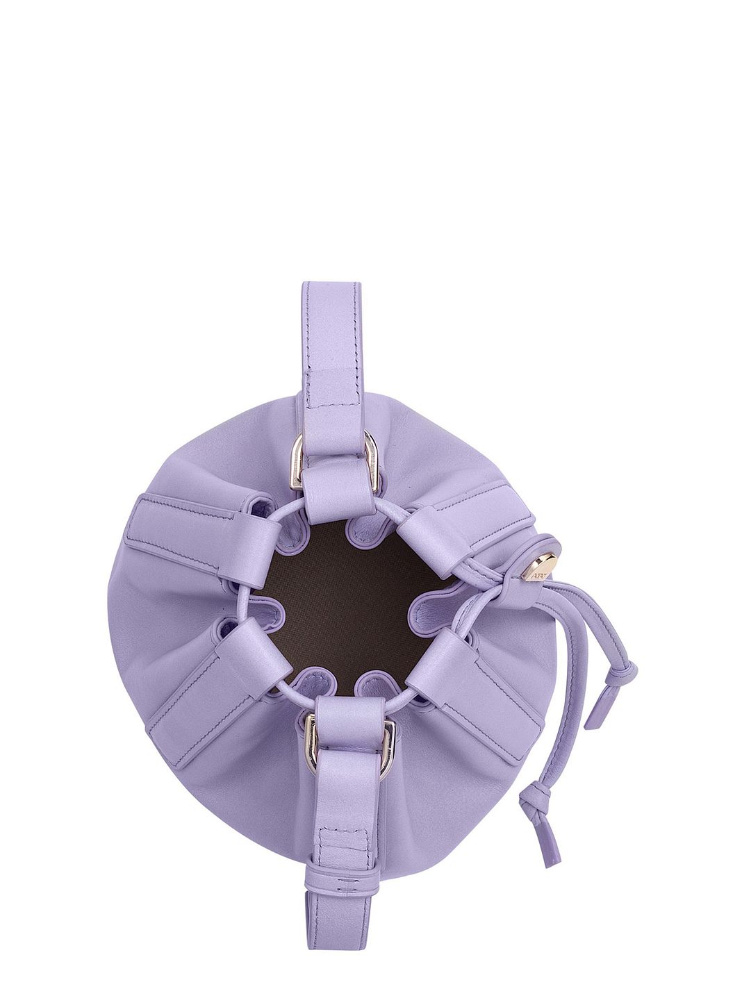 DuDu Filicudi Borsa secchiello Vera Pelle 14 cm