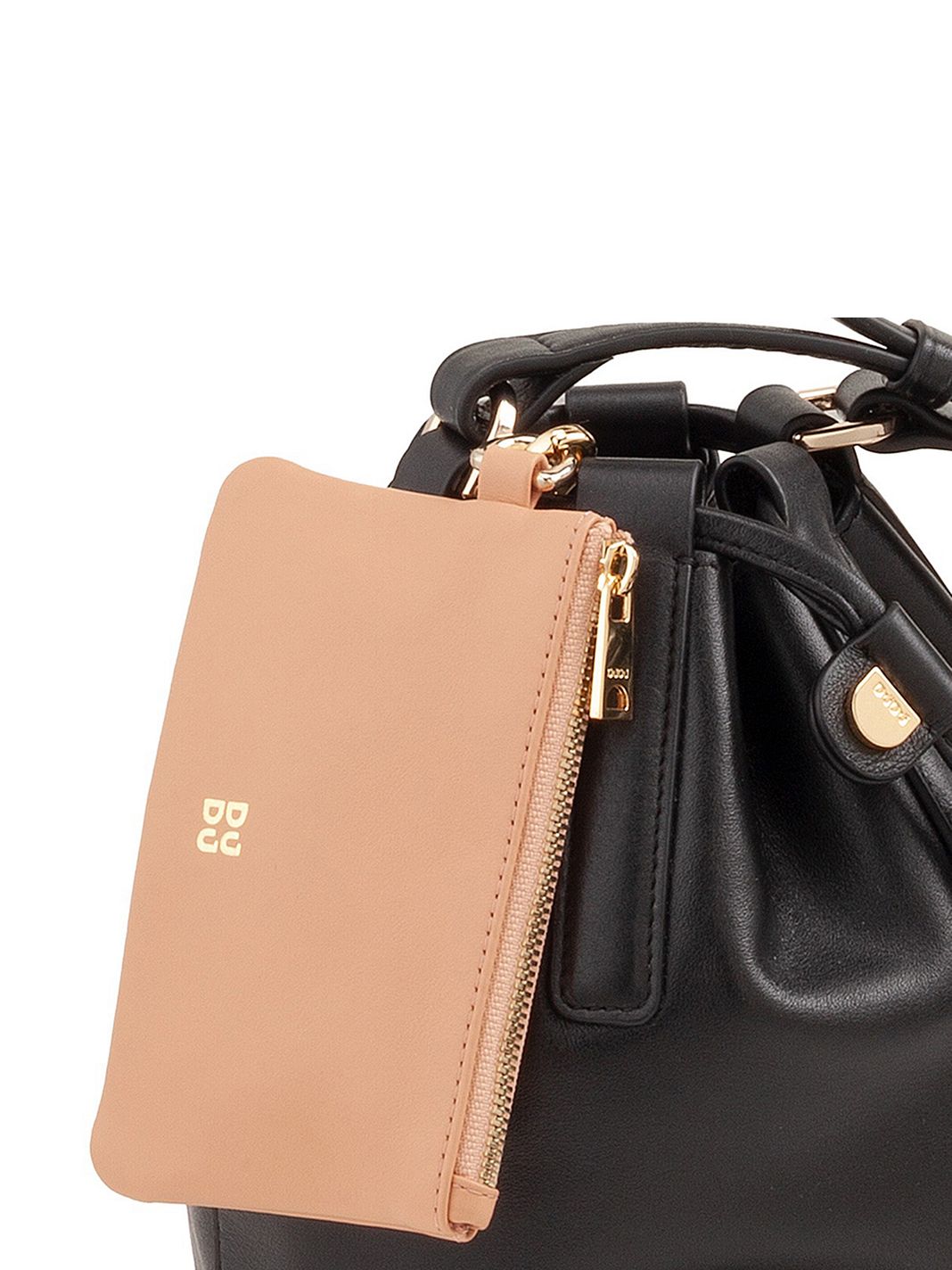 DuDu Filicudi Borsa secchiello Vera Pelle 14 cm