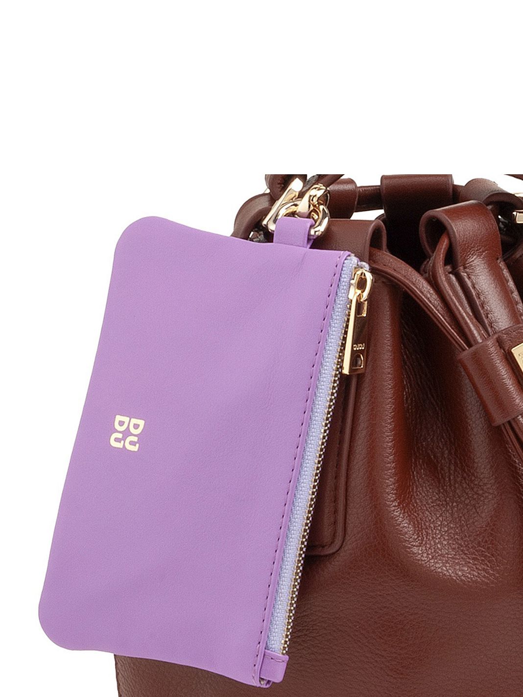 DuDu Filicudi Borsa secchiello Vera Pelle 14 cm