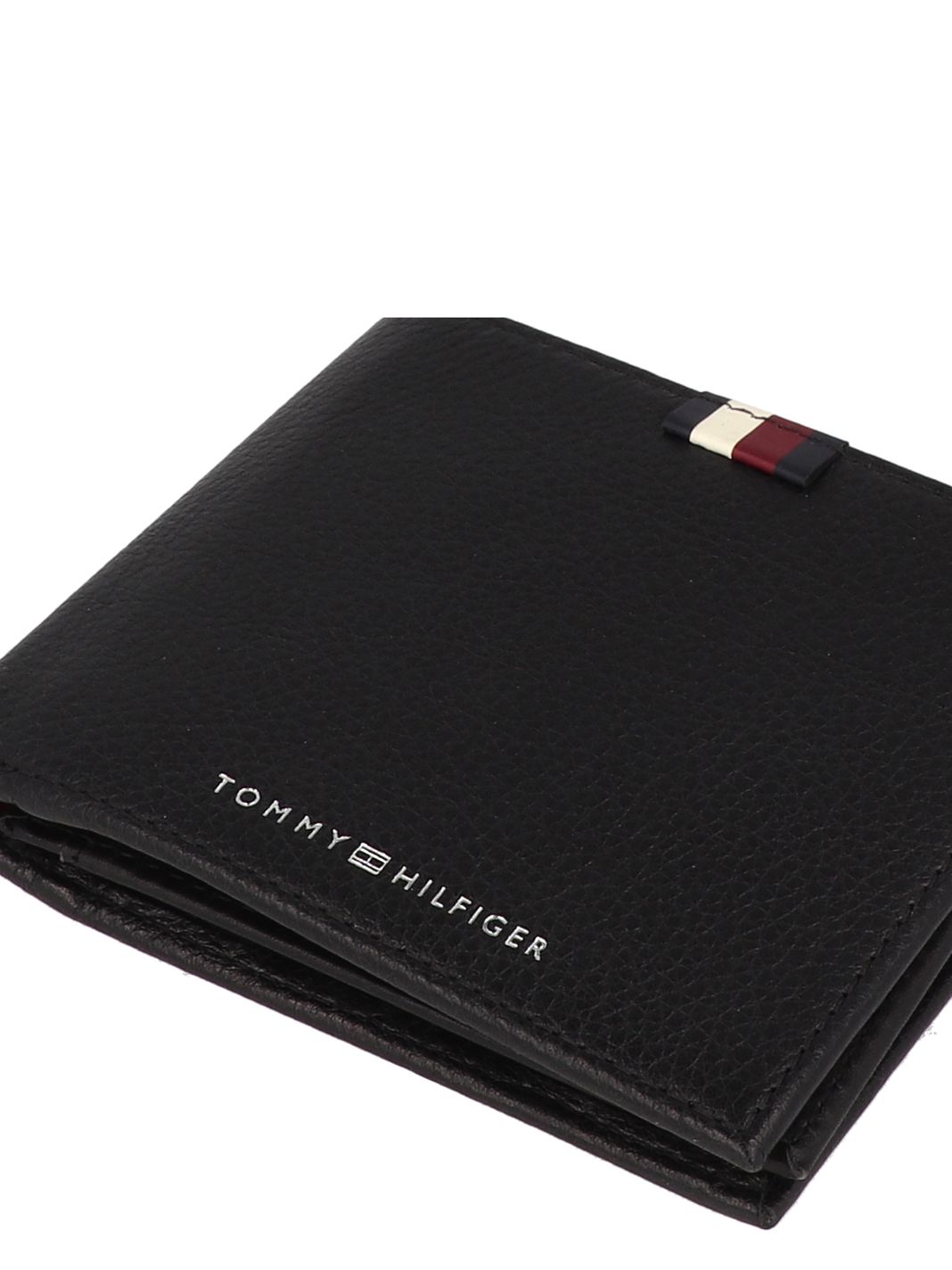 Tommy Hilfiger TH Premium Cartera Bloqueo RFID Piel natural 12 cm