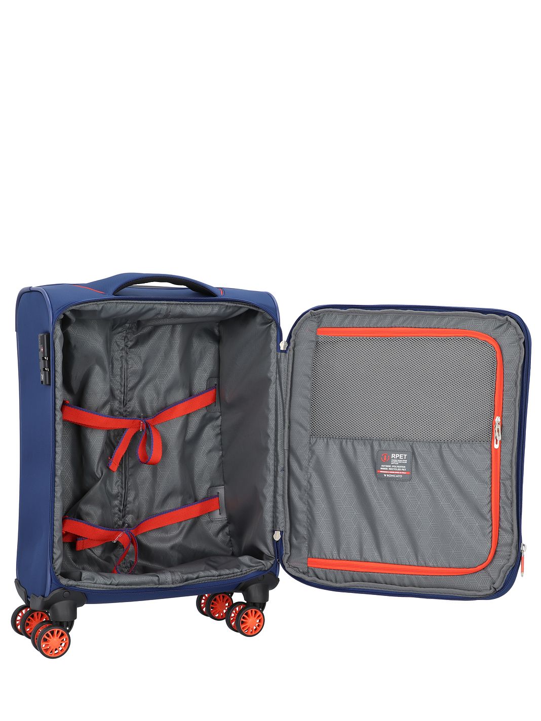 Roncato Crosslite 4 ruote Trolley cabina S 55 cm espandibile Roncato Crosslite 4 ruote Trolley cabina S 55 cm espandibile