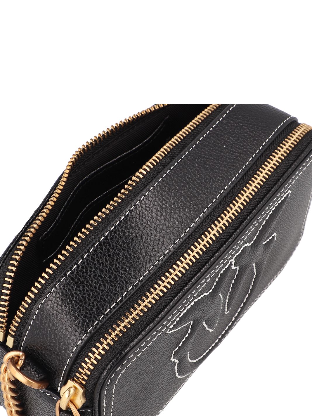 PINKO Carrie Mini Borsa Borsa a tracolla Vera Pelle 18 cm PINKO Carrie Mini Borsa Borsa a tracolla Vera Pelle 18 cm