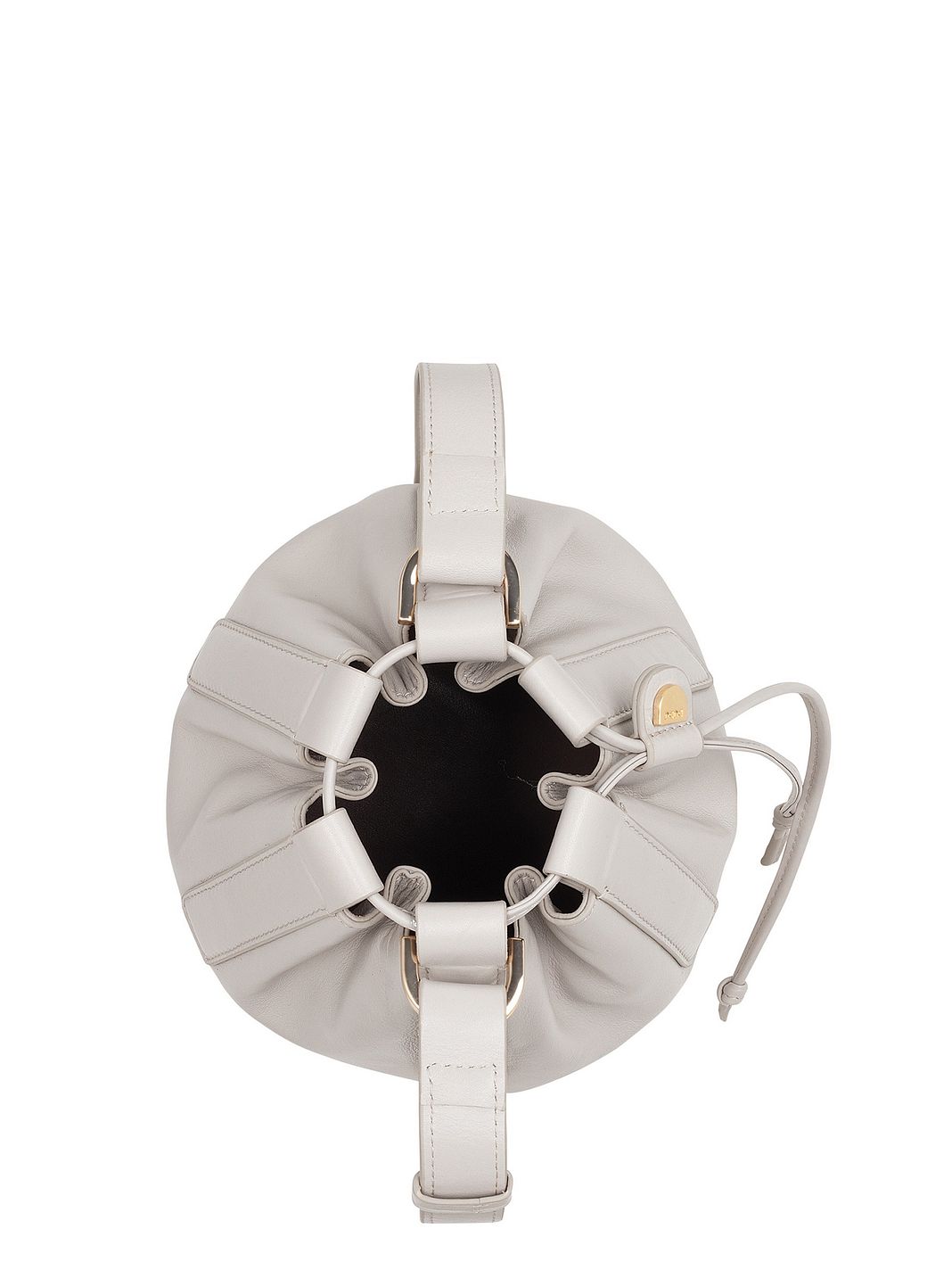 DuDu Filicudi Borsa secchiello Vera Pelle 19 cm