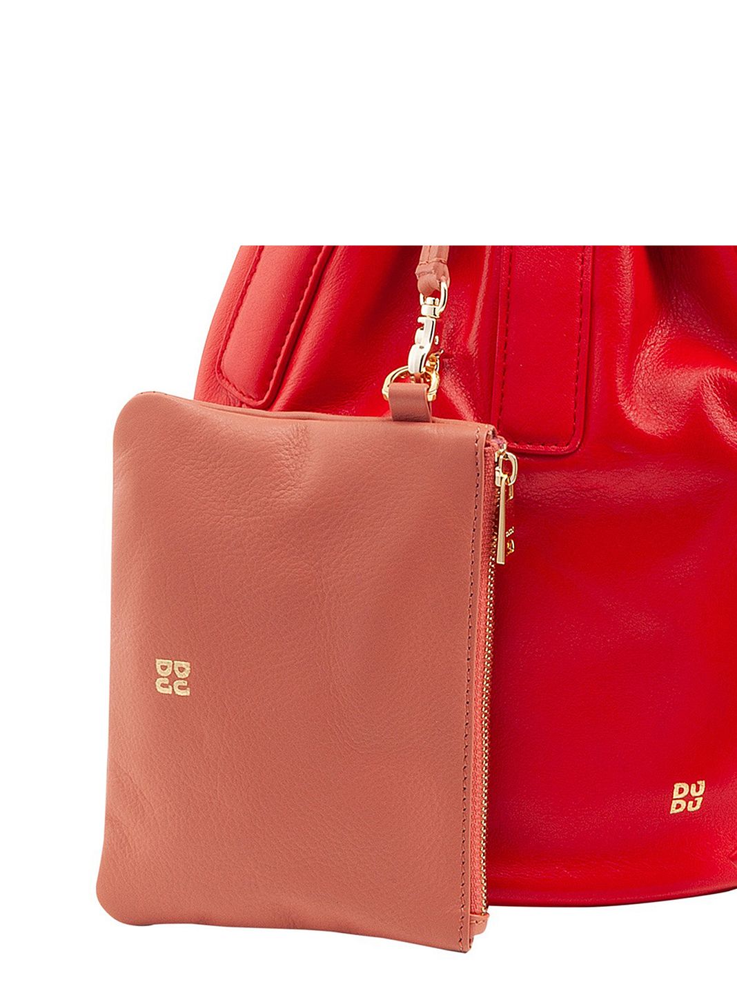 DuDu Filicudi Borsa secchiello Vera Pelle 19 cm