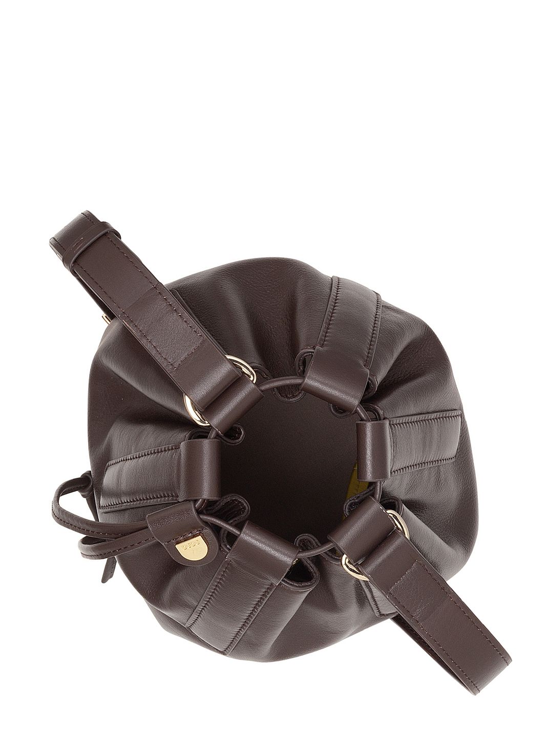 DuDu Filicudi Borsa secchiello Vera Pelle 19 cm