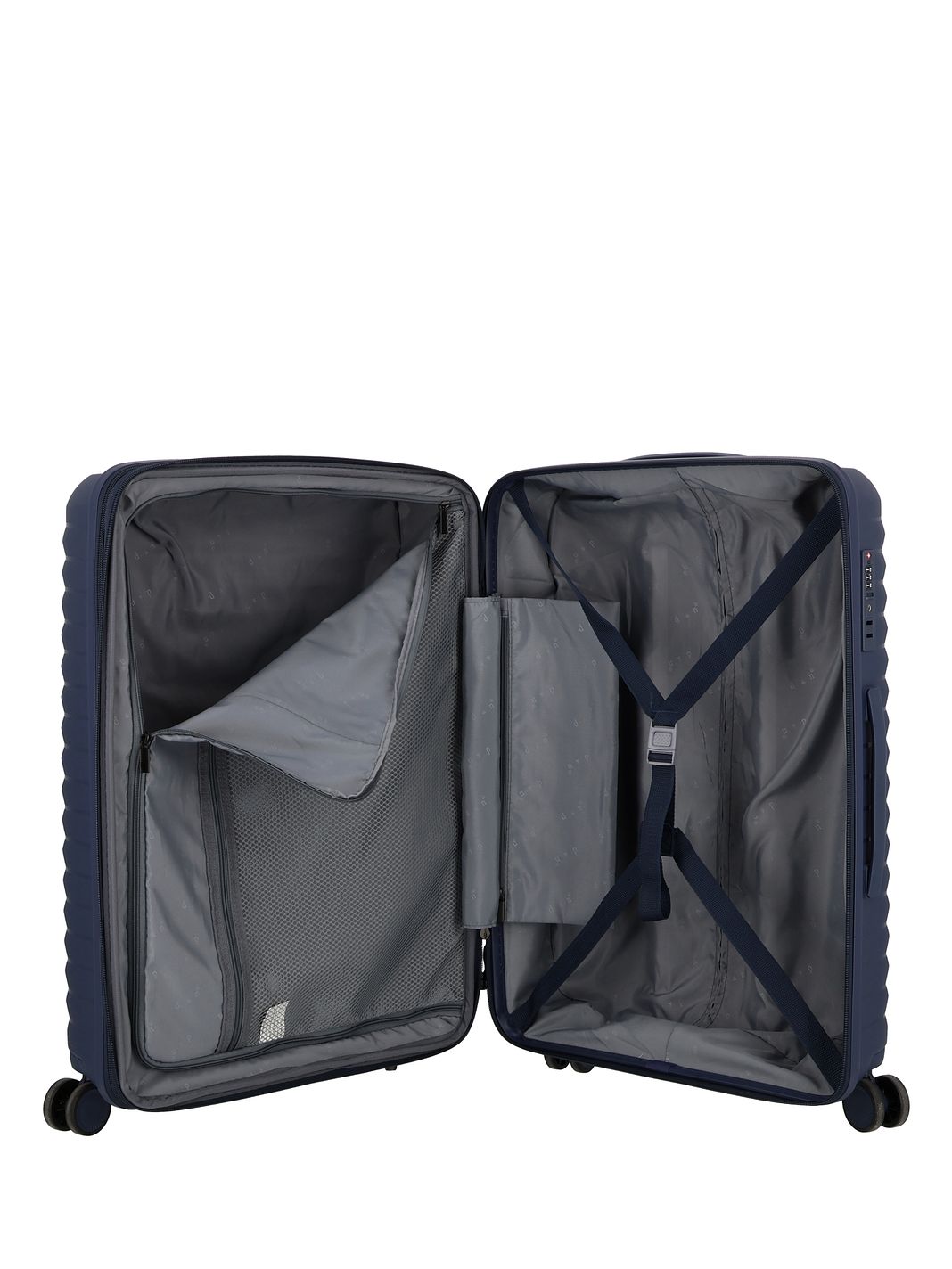 d & n Travel Line 4500 4 ruote Set di valigie 3 pezzi espandibile