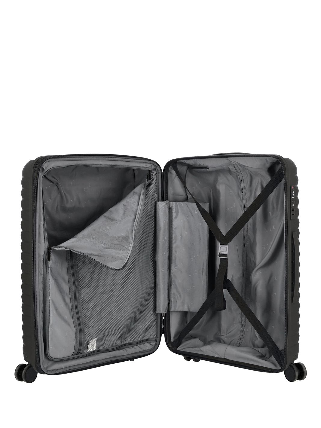 d & n Travel Line 4500 4 ruote Set di valigie 3 pezzi espandibile