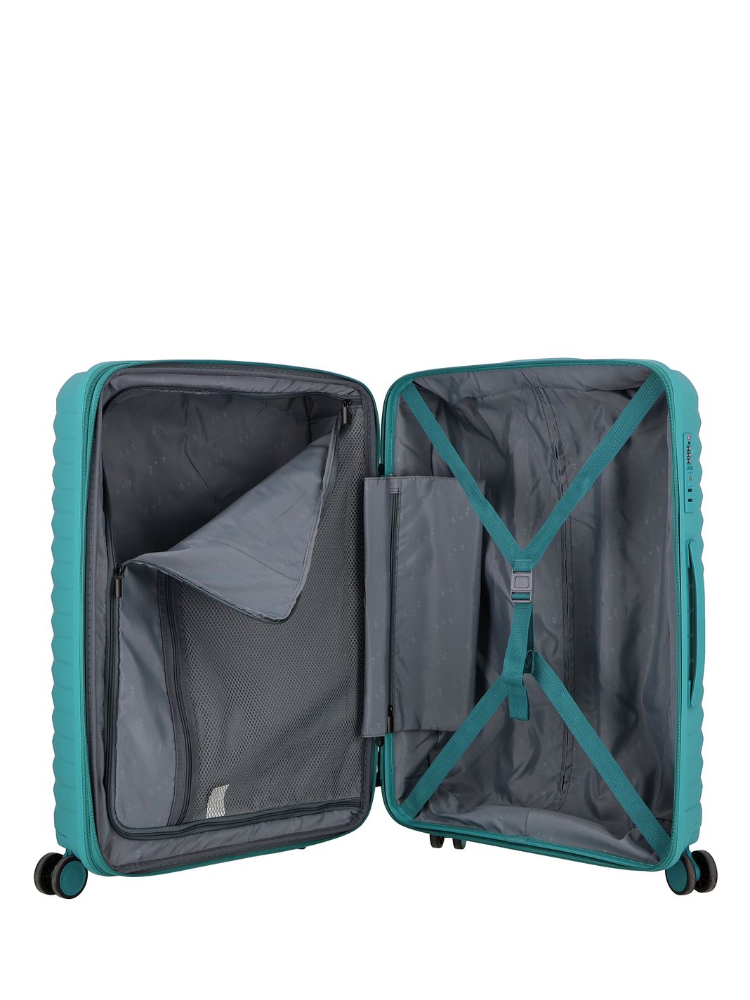 d & n Travel Line 4500 4 ruote Set di valigie 3 pezzi espandibile