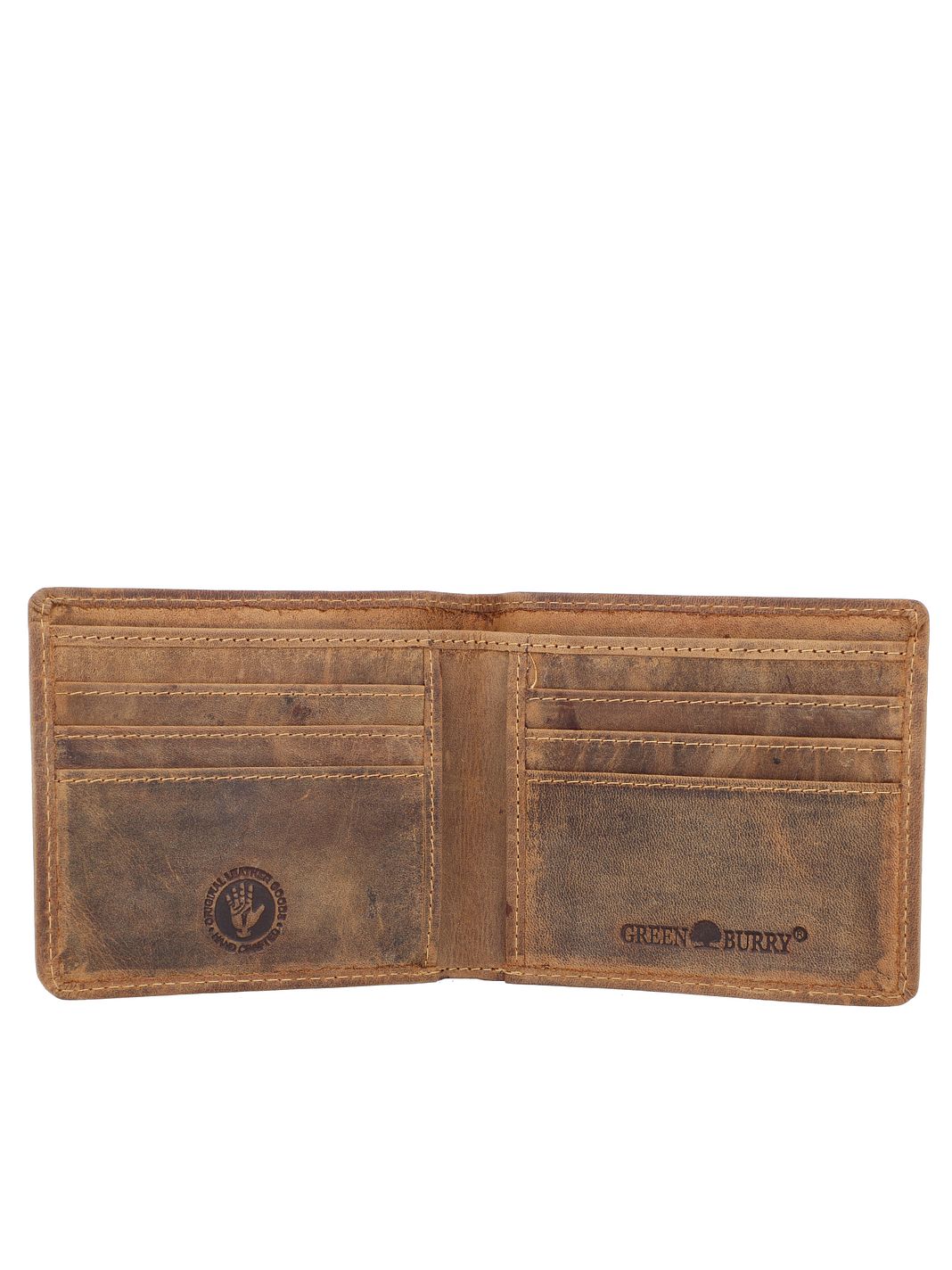 Greenburry Cartera Piel natural 11 cm Greenburry Cartera Piel natural 11 cm