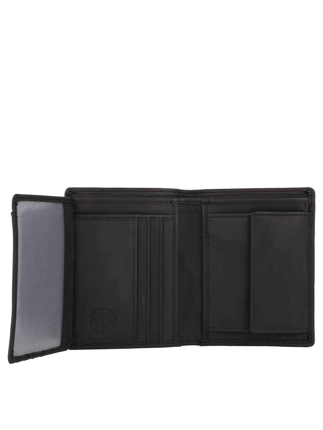 Greenburry Portafoglio Protezione RFID Vera Pelle 12.5 cm Greenburry Portafoglio Protezione RFID Vera Pelle 12.5 cm