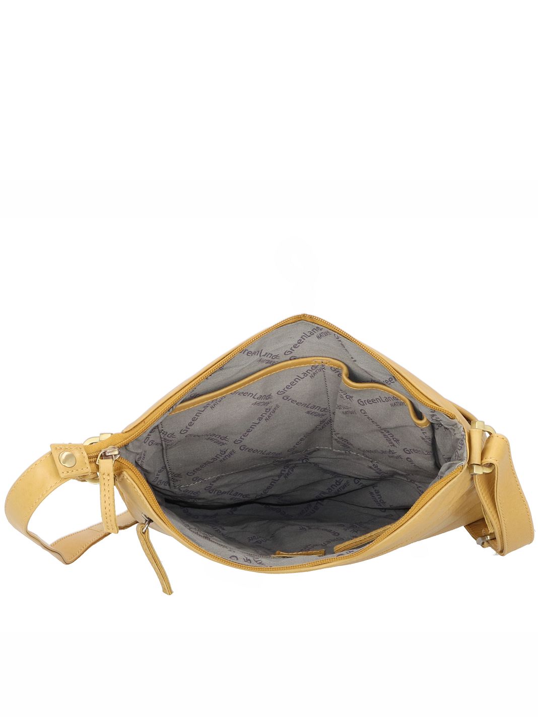 Greenland Nature Crossbody taske Læder 28 cm