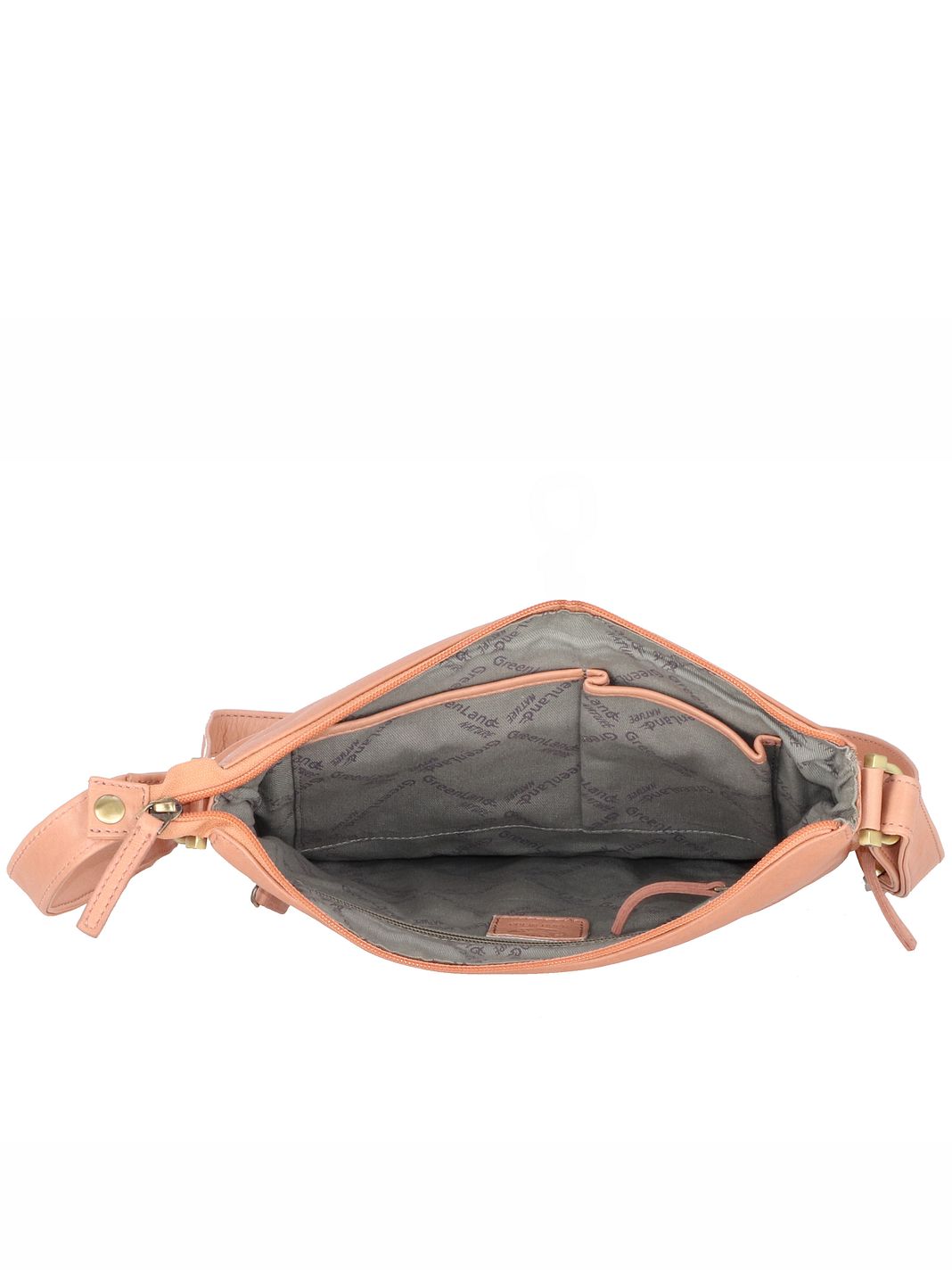 Greenland Nature Crossbody taske Læder 28 cm Greenland Nature Crossbody taske Læder 28 cm