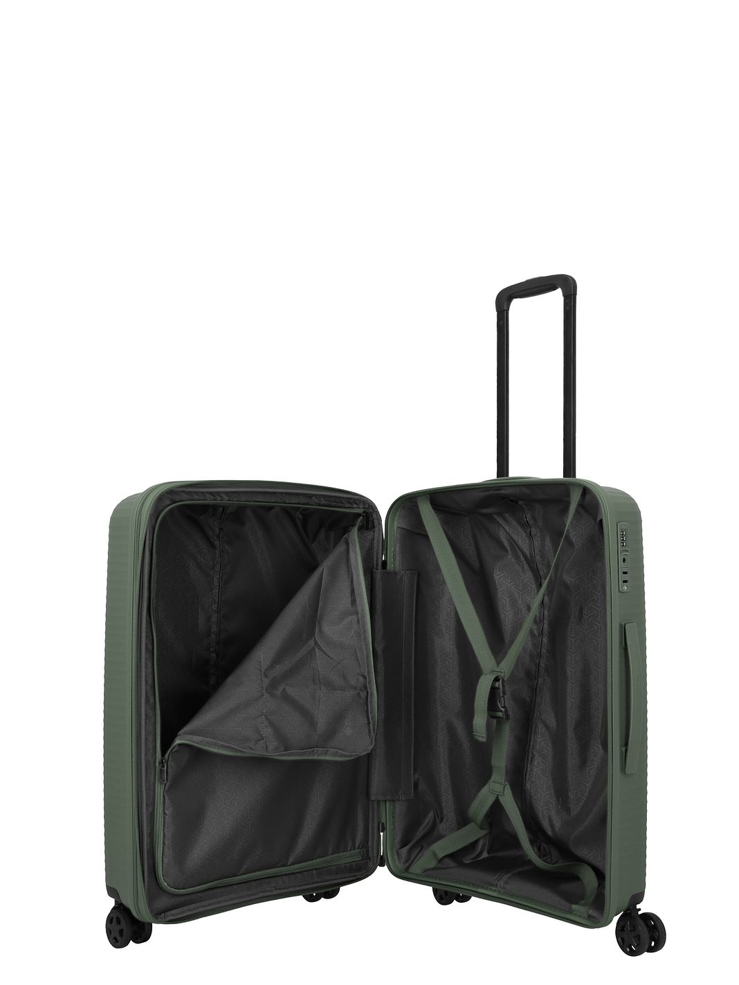 Travelite Air Stripe 4 ruote Set di valigie 3 pezzi espandibile Travelite Air Stripe 4 ruote Set di valigie 3 pezzi espandibile