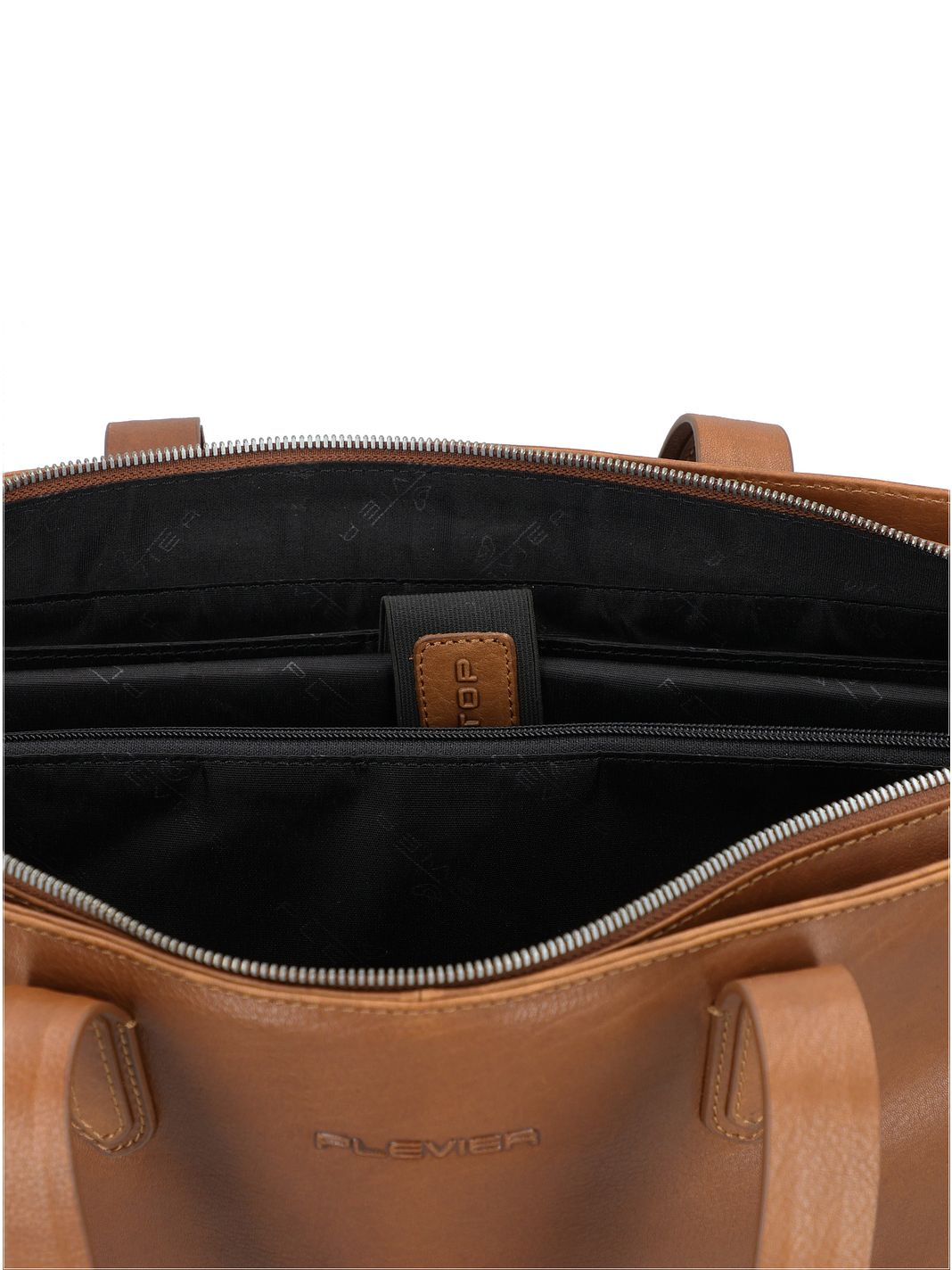 Plevier Power Borsa tote Vera Pelle 31 cm Vano porta PC