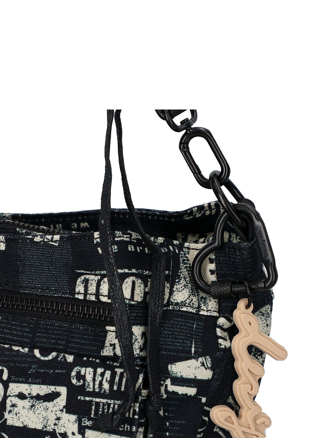 Desigual Newspaper Donosti Borsa a spalla 25 cm