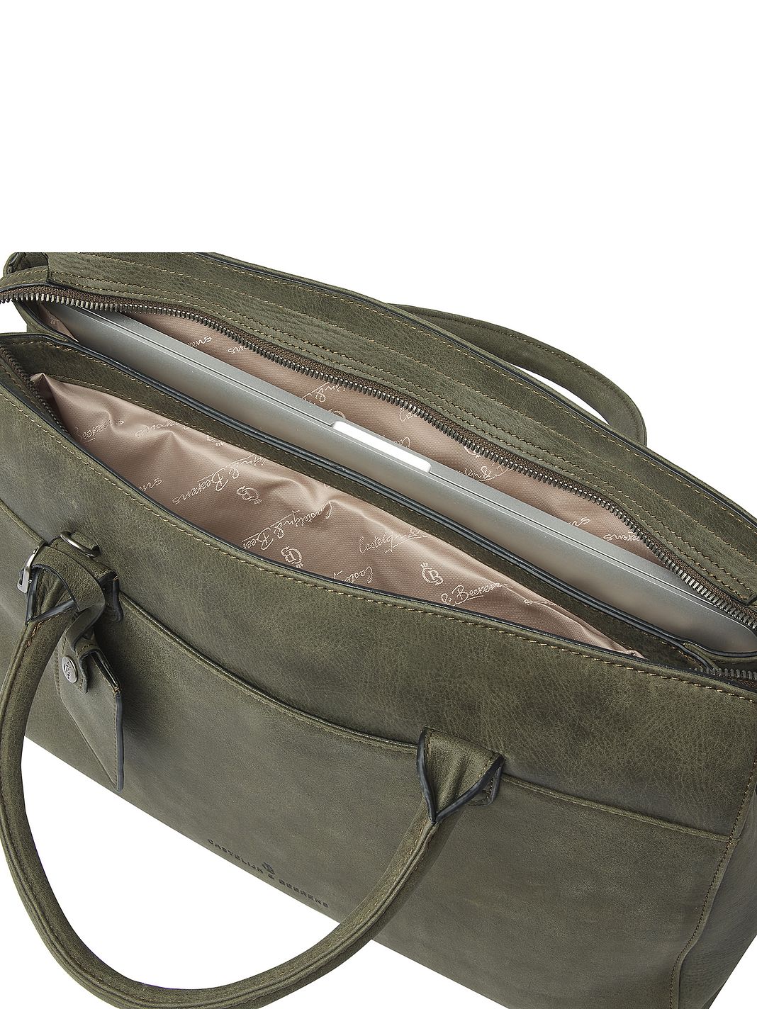 Castelijn & Beerens Carisma Borsa tote Protezione RFID Vera Pelle 41 cm Vano porta PC