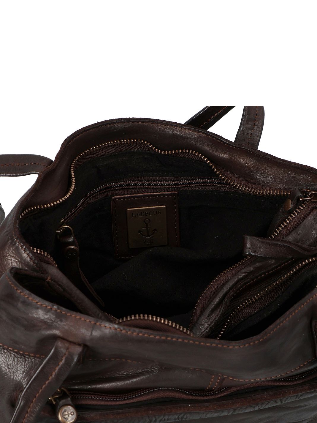 Harbour 2nd Zea Borsa a spalla Vera Pelle 33 cm Harbour 2nd Zea Borsa a spalla Vera Pelle 33 cm