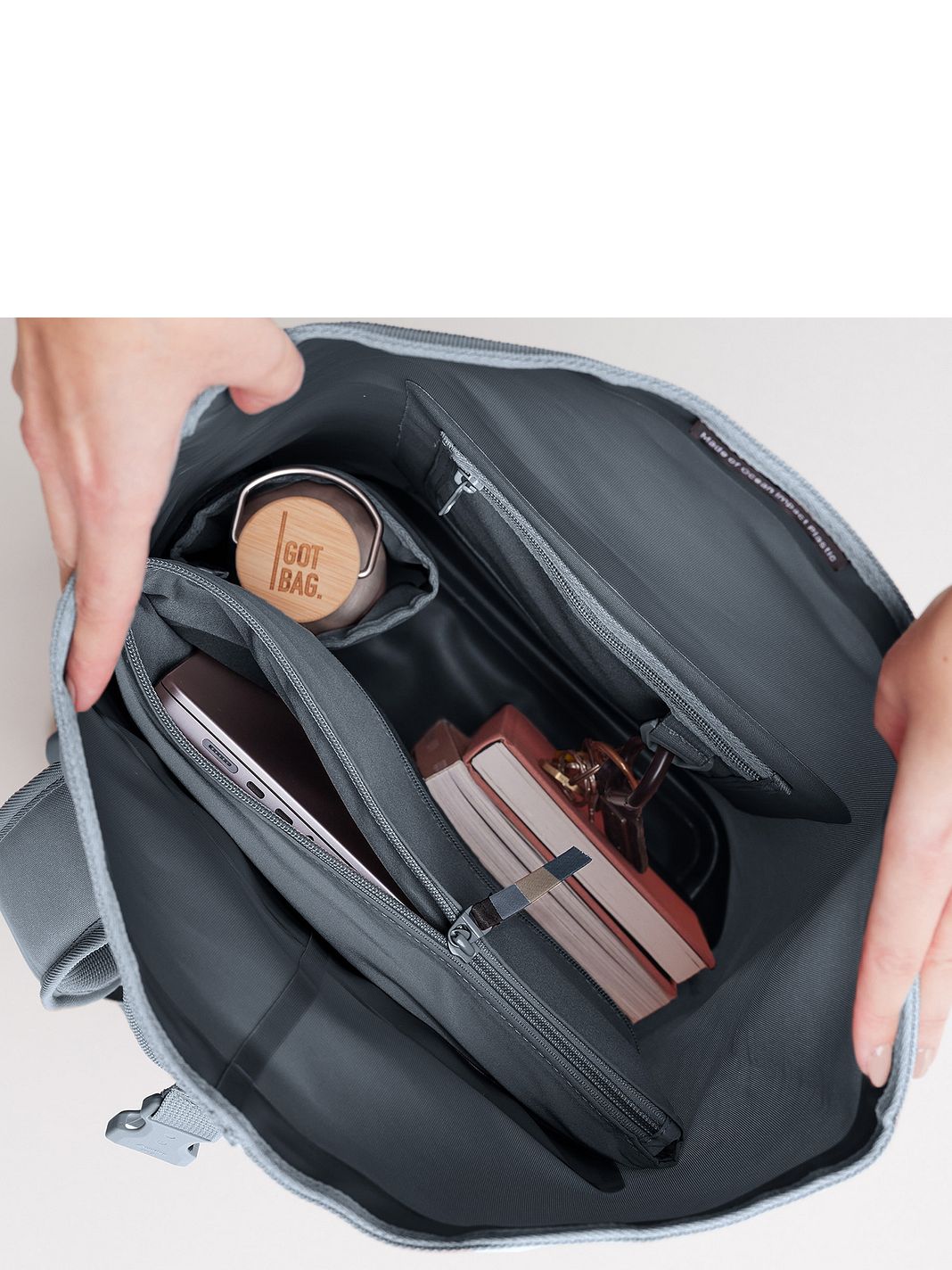 Got Bag Rolltop Lite 2.0 Daypack 42 cm Vano porta PC Got Bag Rolltop Lite 2.0 Daypack 42 cm Vano porta PC