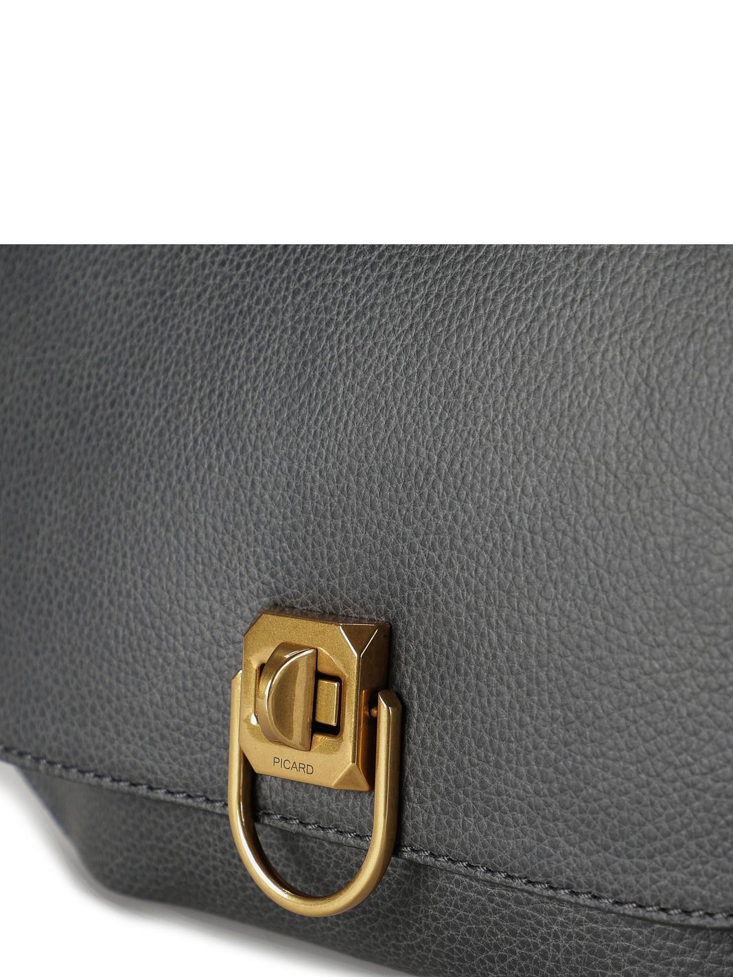 Picard Calico Borsa a spalla Vera Pelle 25 cm