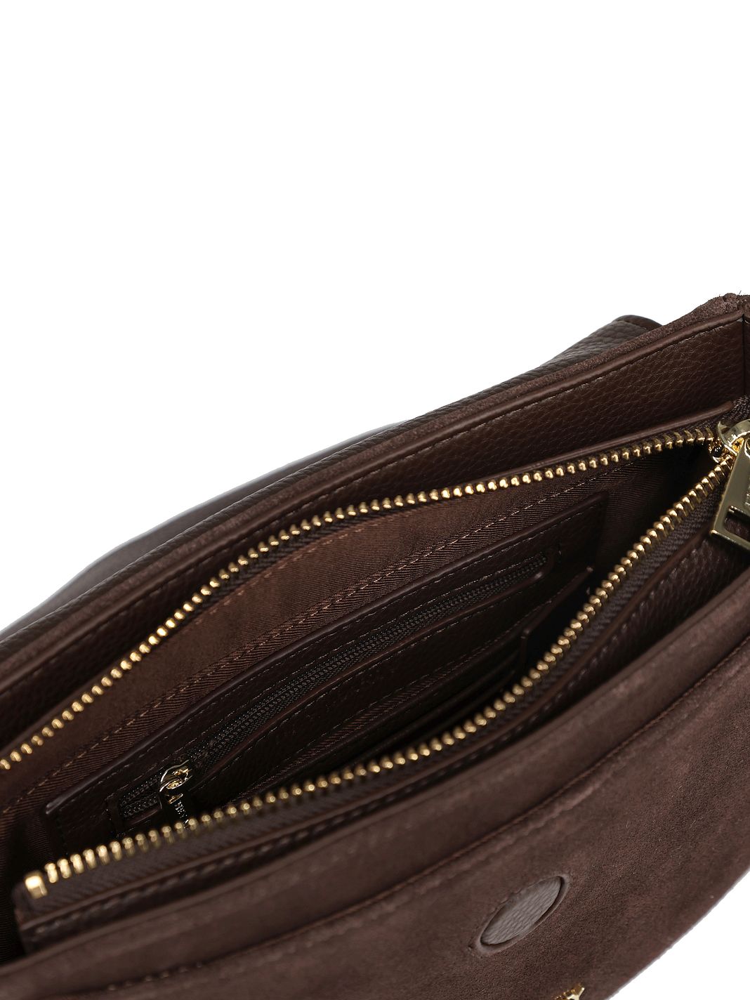 Hey Marly Big Sister Suede Bolso para hombre S Piel natural 25 cm