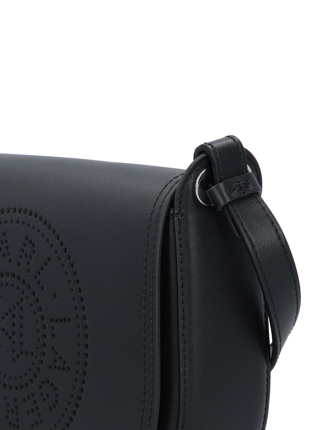 Karl Lagerfeld Circle Borsa a tracolla Vera Pelle 22 cm