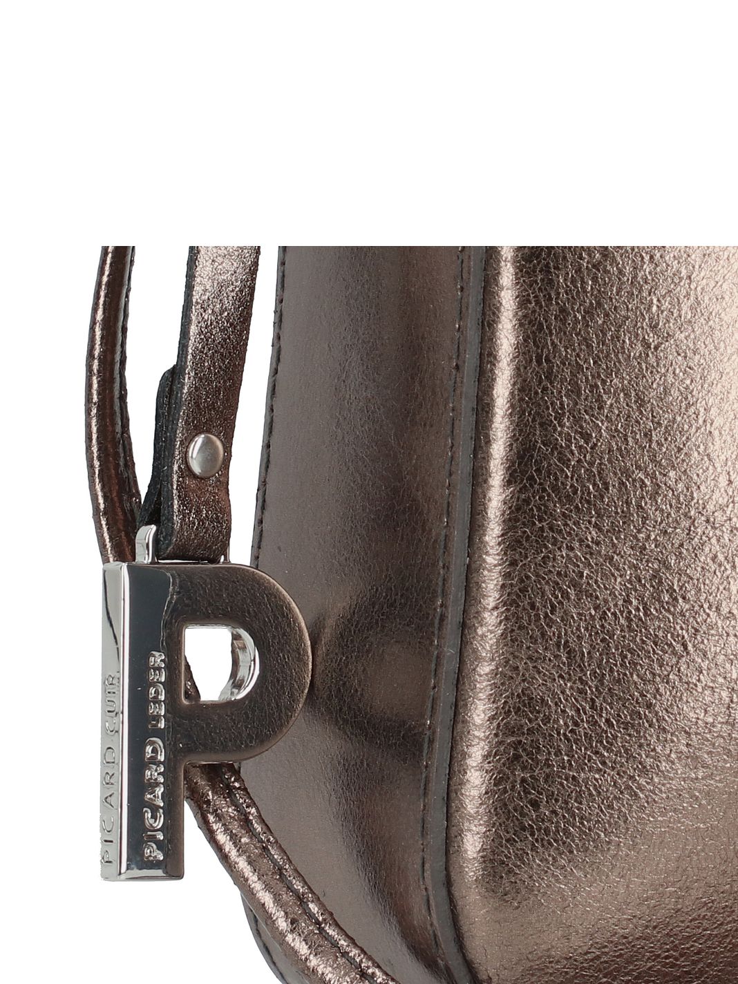 Picard Auguri Auguri Borsa a spalla Vera Pelle 26 cm